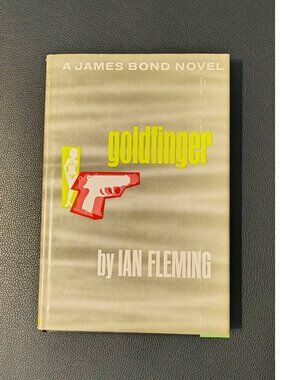 James Bond 007 Goldfinger book by Ian Fleming - 1959 - 1st US edition